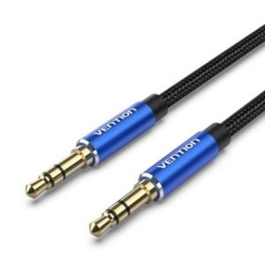 Cabo Estéreo Vention BAWLD / Jack 3,5 Macho - Jack 3,5 Macho / 50 cm / Azul