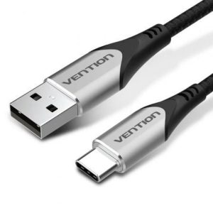 Cabo USB 2.0 Tipo-C Vention CODHD/ USB Tipo-C Macho - USB Macho/ 480Mbps/ 50cm/