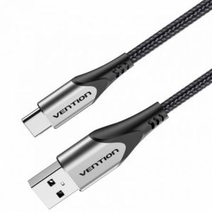 Cabo USB 2.0 Tipo-C Vention CODHH/ USB Macho - USB Tipo-C Macho/ 480Mbps/ 2m/ C