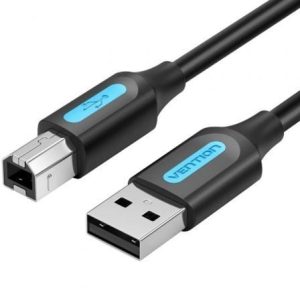 Cabo USB 2.0 para Impressora Vention COQBD/ USB Tipo-B Macho - USB Macho/ 480Mbps/ 50cm/ Pre