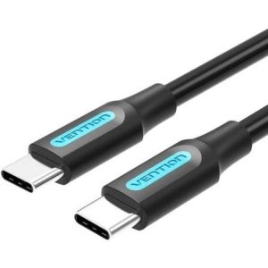 Cabo USB 2.0 Tipo-C Vention COSBD/ USB Tipo-C Macho - USB Tipo-C Macho/ Até 60W/ 480