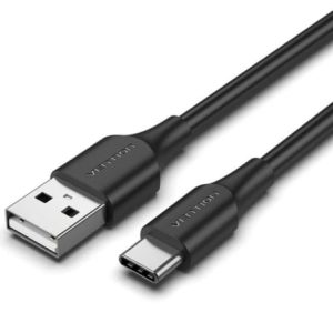 Cabo USB 2.0 Tipo-C Vention CTHBG/ USB Tipo-C Macho - USB Macho/ 480Mbps/ 1,5m/