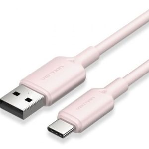 Cabo USB 2.0 Tipo-C Vention CTQPH/ USB Tipo-C Macho - USB Macho/ Até 60W/ 480Mbps/