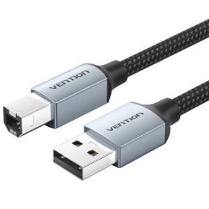 Cabo USB 2.0 para Impressora Vention CTTHI/ USB Tipo-B Macho - USB Macho/ 480Mbps/ 3m/ C