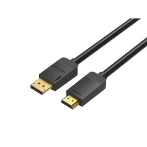 Cabo Conversor Vention HADBG/ Displayport Macho - HDMI Macho/ 1,5m/ Preto