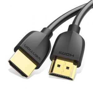 Cabo HDMI 2.0 4K Portátil Vention AAIBD/ HDMI Macho - HDMI Macho/ 50cm/ Preto