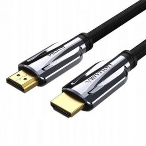Cabo HDMI 2.1 8K Vention AALBI/ HDMI Macho - HDMI Macho/ 3m/ Cinzento e Preto