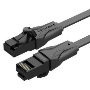 Cabo de Rede RJ45 UTP Vention IBABE Cat.6/ 75cm/ Preto