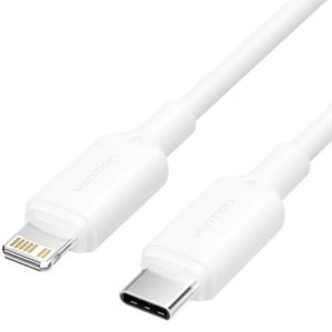 Cabo USB 2.0 Tipo-C Lightning Vention LAKWH/ USB Tipo-C Macho - Lightning Macho/ Até 27W/