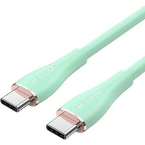 Cabo USB 2.0 Tipo-C Vention TAWGF/ USB Tipo-C Macho - USB Tipo-C Macho/ Até 100W/