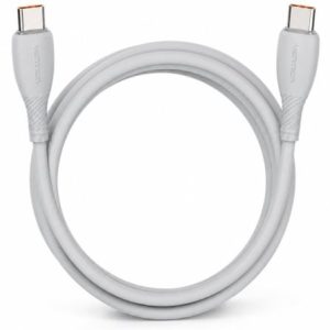 Cabo USB 2.0 Tipo-C Vention TRWHF/ USB Tipo-C Macho - USB Tipo-C Macho/ Até 100W/