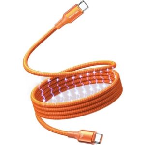 Cabo Magnético USB 2.0 Tipo-C 5A Vention TSAOG/ USB Tipo-C Macho - USB Tipo-C Macho/