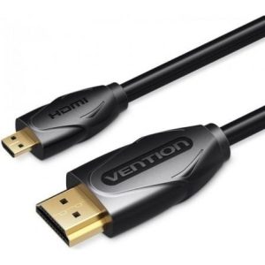 Cabo HDMI Vention VAA-D03-B100/ HDMI Macho - Micro HDMI Macho/