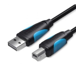 Cabo USB 2.0 para Impressora Vention VAS-A16-B1000/ USB Tipo-B Macho - USB Macho/ 480Mbps/ 10