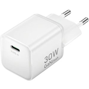 Carregador de Parede GaN Vention FCIW0-EU/ 1xUSB Tipo-C/ 30W