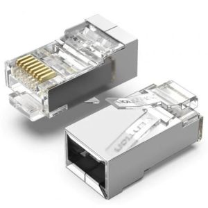Conector RJ45 IDC R0-10/ Cat.6 FTP/ 10 uds