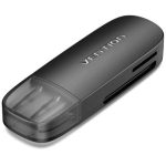Leitor de Cartões Externo Vention CLEB0/ USB 2.0