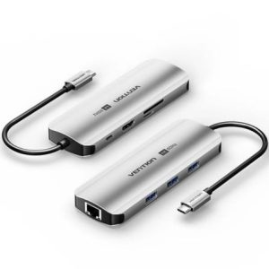 Docking USB Tipo-C Vention TQKHB/ 1xHDMI 4K/ 3xU
