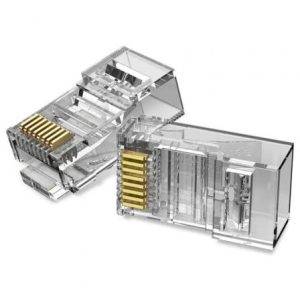 Conector RJ45 Vention IDDR0-10/ Cat.6/ 10 unid.
