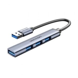 Hub USB 3.0 Vention CKOHB/ 4xUSB/ Cinzento