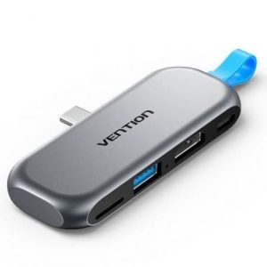 Docking Sem Fios USB Tipo-C Vention THYH0/ 1xUSB/ 1xHDMI/ 1xUSB Tipo-C PD/