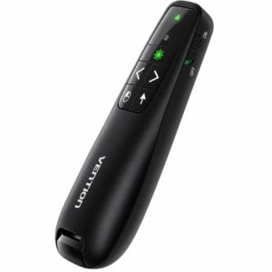 Apresentador Sem Fios Vention KQPB0-GL/ 2.4GHz/ Preto