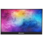 Monitor Portátil Táctil Verbatim PMT-14 14"/ Full HD/ Multimédia/ Preto