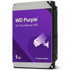 Disco Rígido Western Digital WD Purple Surveillance 1TB/ 3.5"/ SATA III/ 64MB