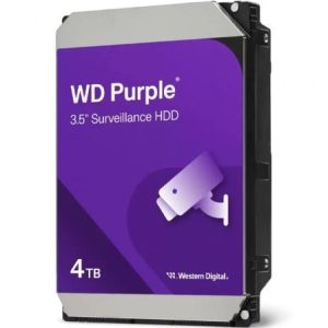 Disco Rígido Western Digital WD Purple Surveillance 4TB/ 3.5"/ SATA III/ 128MB