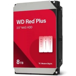 Disco Rígido Western Digital WD Red Plus NAS 8TB/ 3.5"/ SATA III/ 256MB