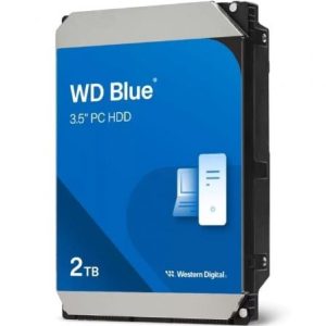 WD Blue WD20EARZ - Disco rígido - 2 TB - interna - 3.5" - SATA 6Gb/s - 5400 rpm - buffer: 64 MB