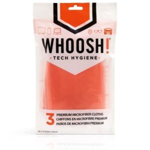 Pack de 3 Panos de Microfibra Whoosh WSH007/ 35.6 x 35.6 cm