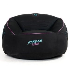 Puff Woxter Stinger Gaming/ com enchimento/ Azul e Preto