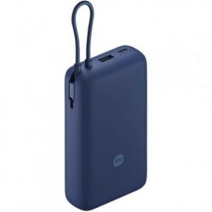 Powerbank 20000mAh Xiaomi 33W com Cabo Integrado/ 33W/ Azul/ Inclui Cabo USB Tipo-C