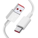 Cabo USB Xiaomi 6A Tipo-A para Tipo-C/ USB Macho - USB Tipo-C Macho/ 1m/ Branco
