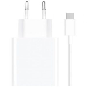 Carregador de Parede Xiaomi 33W Charging Combo USB Tipo-A/ 1xUSB + Cabo USB Tipo-C/ 33W