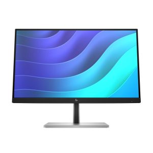 HP E22 G5 - E-Series - monitor LED - 21.5" - 1920 x 1080 Full HD (1080p) @ 75 Hz - IPS - 250 cd/m² - 1000:1 - 5 ms - HDMI, DisplayPort, USB - preto, preto e prateado (suporte)