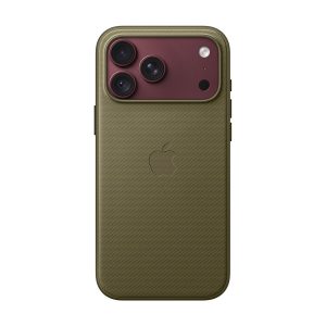 Apple - Cobertura protectora para telemóvel - compatibilidade MagSafe - TechWoven - azeitona - para iPhone 18 Pro Max
