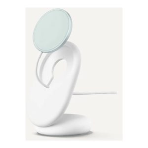 Google Pixelsnap - Almofada de carregamento sem fios - with stand - 25 watt - nevoeiro, neve