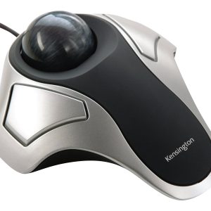 Kensington Orbit Optical Trackball - Trackball - destros e canhotos - óptico - 2 botões - com cabo - USB - prata