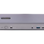 Startech USB-C Docking Station - Multi Monitor HDMI/DP/DP Alt Mode USB-C Dock - 3x 4K30 / 2x 4K60 - 7-Port USB Hub - 60W Power Delivery - GbE - 3.5mm Audio - Works With Chromebook certified - Estação de engate - USB-C / Thunderbolt 3 / Thunderbolt 4