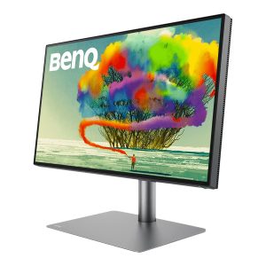 BenQ DesignVue PD2725U - Monitor LED - 27" - 3840 x 2160 4K @ 60 Hz - IPS - 250 cd/m² - 1200:1 - HDR10 - 5 ms - 2xThunderbolt 3, 2xHDMI, DisplayPort - altifalantes - cinza, preto