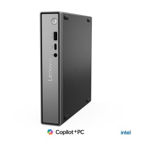 Lenovo ThinkCentre neo 50q Gen 6 13HR - Copilot+ PC - pequeno Core Ultra 7 256V / até 4.8 GHz - RAM 16 GB - SSD 512 GB - TCG Opal Encryption 2, NVMe - Intel Arc Graphics 140V - Gigabit Ethernet, Bluetooth 5.2, IEEE 802.11ax (Wi-Fi 6) - Win 11 Pro - m