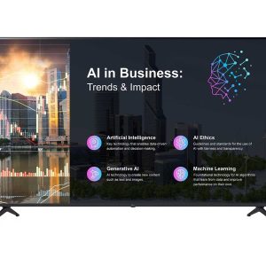 LG 75PK640S0LA - 75" Classe Diagonal PK640S Series TV LCD com luz de fundo LED - sinalização digital - webOS - 4K UHD (2160p) 3840 x 2160 - HDR - Direct LED - preto