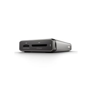 SanDisk PRO-READER Dual Card - Leitor de cartão - 2 em 1 (SD Express, microSD Express, microSD UHS-I, microSDHC UHS-I, microSDXC UHS-I, SDHC UHS-I, SDXC UHS-I) - USB-C 3.2 Gen 2