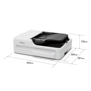 Epson WorkForce DS-1730 - Escaneador de documento - Duplex - 215.9 x 3048 mm - 1200 ppp x 1200 ppp - até 30 ppm (mono) / até 30 ppm (cor) - ADF (60 folhas) - até 3000 varreduras por dia - USB 2.0