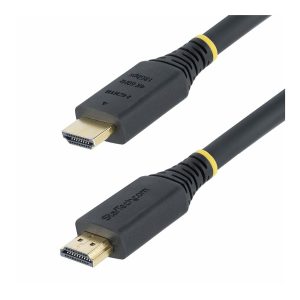 Startech 5m (16.4ft) Premium Certified High Speed HDMI Cable, 4K60Hz - Alta Velocidade Premium - cabo HDMI com Ethernet - HDMI macho para HDMI macho - 5 m - preto - passivo, suporte 4K60Hz