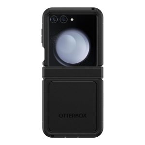 OtterBox Defender Series XT - Tampa posterior para telemóvel - resistente - policarbonato, elastómero termoplástico (TPE) - preto - para Samsung Galaxy Z Flip6