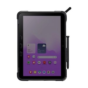 Targus Field-Ready - Cobertura protectora para tablet - poliuretano termoplástico (TPU), policarbonato - preto - para Samsung Galaxy Tab Active4 Pro, Tab Active5 Pro