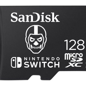 SanDisk Nintendo Switch - Fortnite Edition cartão de memória flash - 128 GB - UHS-I U3 - microSDXC UHS-I